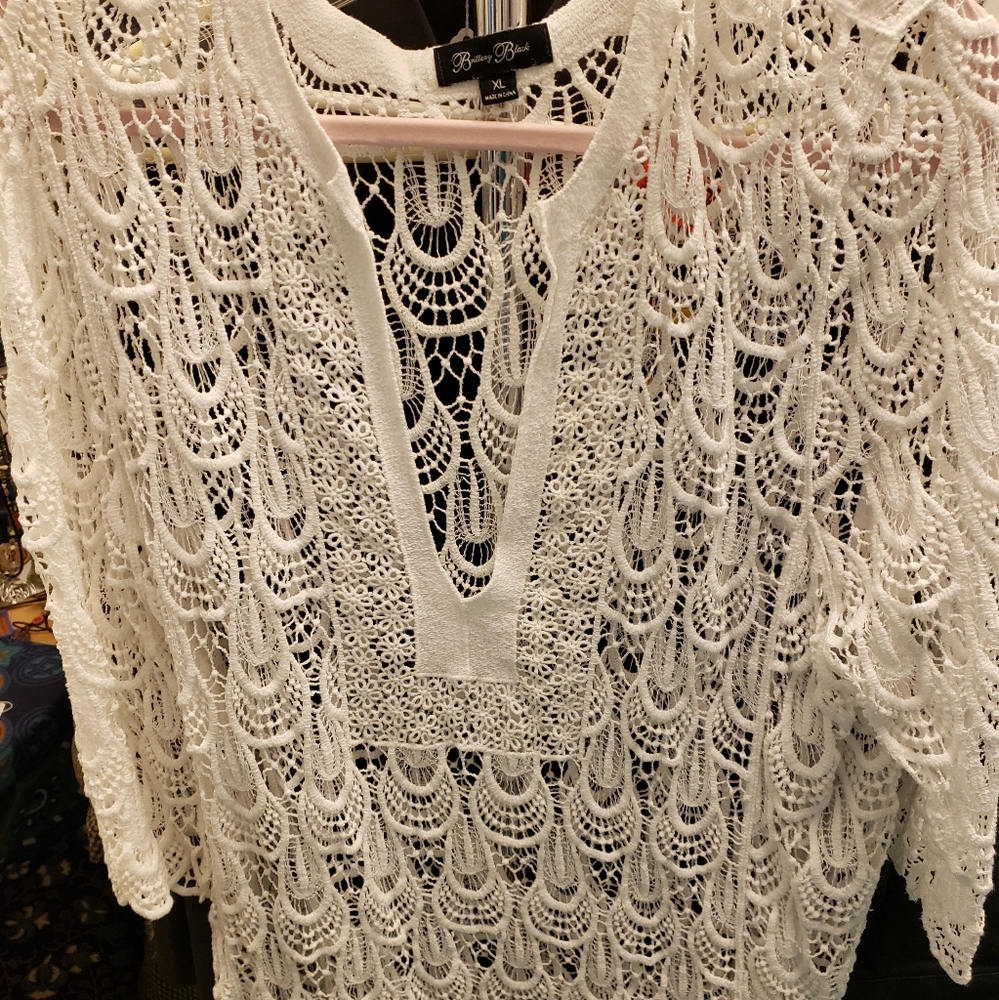 Lacey knit top